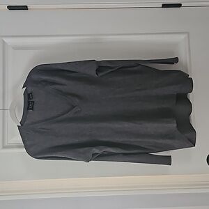 Press v-neck sweater